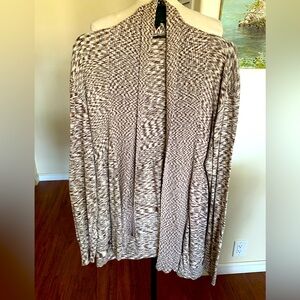 Apt. 9 Brown and Cream Knit Sweater
